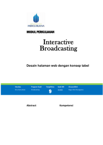 contents(isi)font> - Universitas Mercu Buana