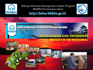 PIK-KRR - BKKBN | Jawa Barat
