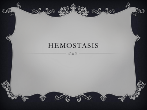 hemostasis - poltekkes malang