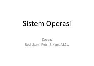 Sistem Operasi - UIGM | Login Student