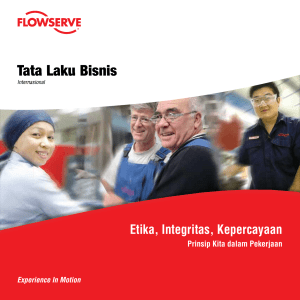 Tata Laku Bisnis - Flowserve Corporation