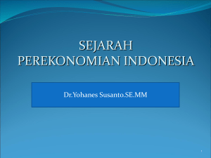 Sejarah Perekonomian Indonesia- Orde Baru 1966