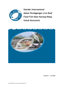 Standar Internasional dalam Perdagangan Live Reef Food Fish