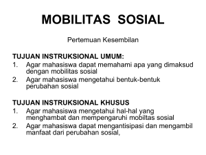 mobilitas sosial - esa162