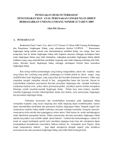 penegakan hukum terhadap - STIH Zainul Hasan Genggong