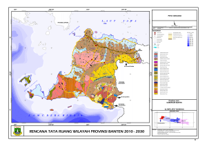 Peta geologi - Bappeda Provinsi Banten