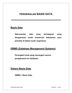 Basis Data