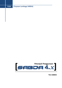 SABDA 4.x - SABDA