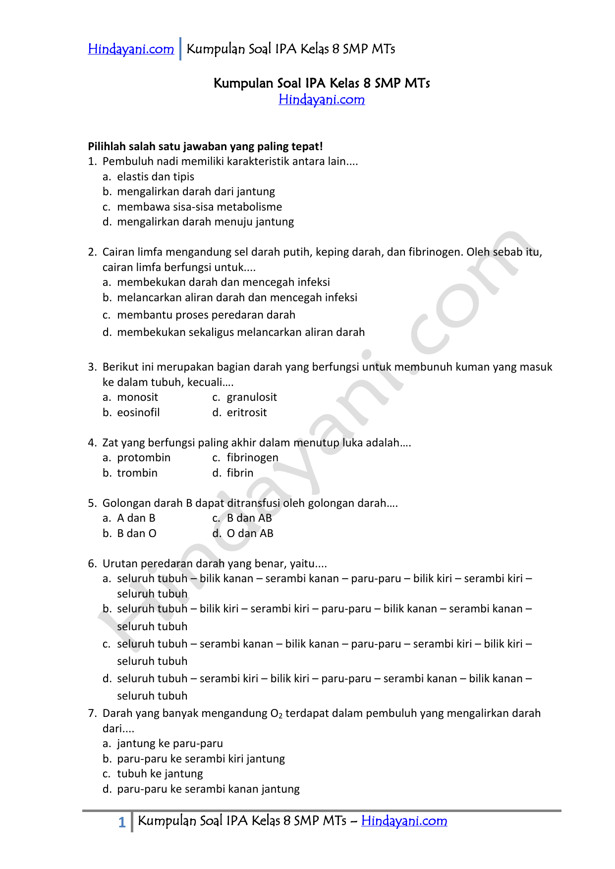 Contoh Soal Xilem Dan Floem Kumpulan Soal Pelajaran 3