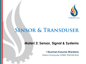 Sensor - I Nyoman Kusuma Wardana