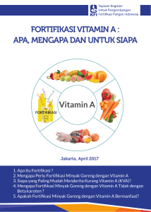 fortifikasi vitamin a