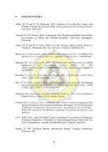 44 6. DAFTAR PUSTAKA Abbas, M .M and AM