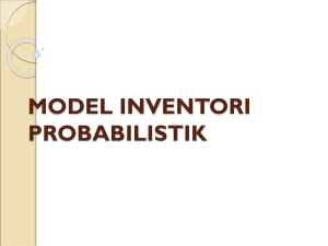 model inventori probabilistik