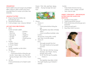 manfaat gizi pada ibu hamil dan menyusui