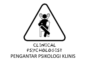 psikologi klinis