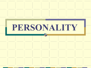 personality - Pengembangan Kepribadian