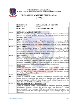 Topik/Tema bidang manajemen keuangan