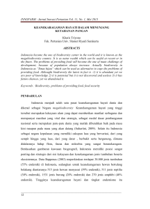 INNOFARM : Jurnal Inovasi Pertanian Vol. 11, No. 1, Mei 2013