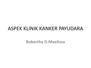 aspek klinik kanker payudara