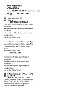Bahasa Indonesia - HKBP Yogyakarta
