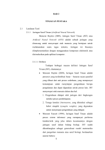 1 BAB 2 TINJAUAN PUSTAKA 2.1 Landasan Teori 2.1.1 Jaringan