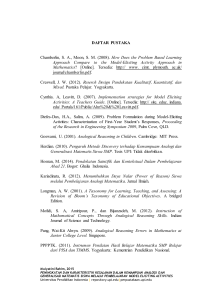 DAFTAR PUSTAKA Chamberlin, SA, Moon, SM