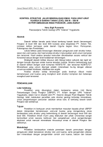 Jurnal Ilmiah MTG, Vol. 5, No. 2, Juli 2012 KONTROL STRUKTUR