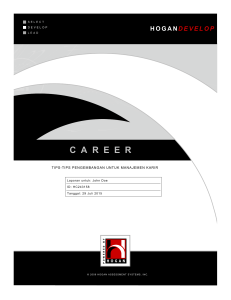 career - Hogan Assessments