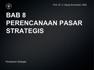 bab 8 perencanaan pasar strategis