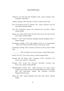 54 DAFTAR PUSTAKA Ambarwati, Eny Retna dan Diah Wulandari