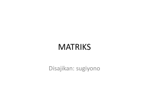 matriks - Staff UNY