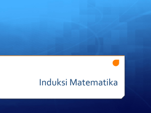 Induksi Matematika