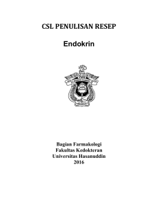 csl penulisan resep - Fakultas Kedokteran – Universitas Hasanuddin