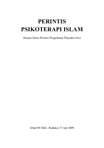 perintis psikoterapi islam