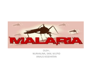 DAMPAK ADANYA MALARIA