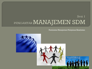 prinsip-prinsip manajemen sdm