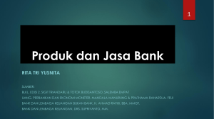 Bab 6-Produk dan Jasa Bank
