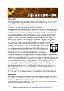 Sejarah 1993-1997 - Yayasan Spiritia