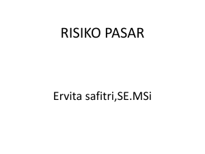 risiko pasar - Simponi MDP