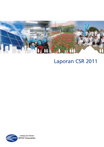 Laporan CSR 2011