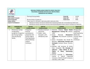 RPS KIL 205 - Planning Buying Media