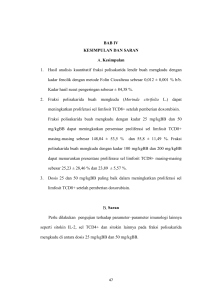 BAB IV KESIMPULAN DAN SARAN Kesimpulan 1. Hasil