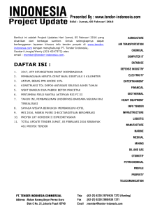 daftar isi - Tender Indonesia