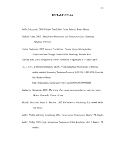 DAFTAR PUSTAKA Arifin, Muzayyin. 2003 Filsafat Pendidikan Islam