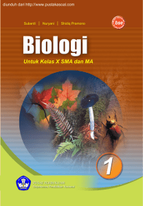 Biologi 1, Subardi dkk, 2009