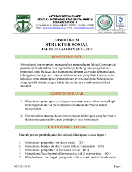 Struktur Sosial