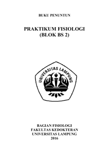 praktikum fisiologi (blok bs 2)