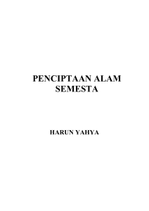 penciptaan alam semesta