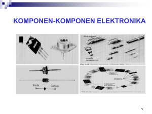 komponen-komponen elektronika