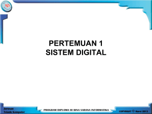 2. Sistem Digital